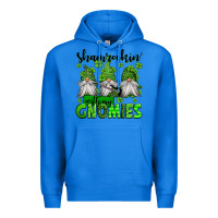 True Royal shamrockin' with my gnomies st patrick's day Premium Hoodie - Jasminsmagicworld