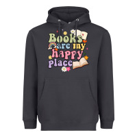 Smoke books are my happy place Heavyweight Hoodie - MaliasSmallBusiness