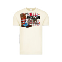 Vintage Arctic all american girl Vintage Tee - RacoonDesign