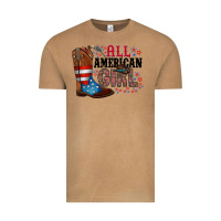 Vintage Camel all american girl Vintage Tee - RacoonDesign