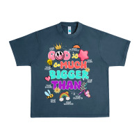 Midnight Navy god is bigger design Urban Heavy Tee - JahusDesignShop