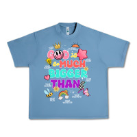 Pebble Blue god is bigger design Urban Heavy Tee - JahusDesignShop