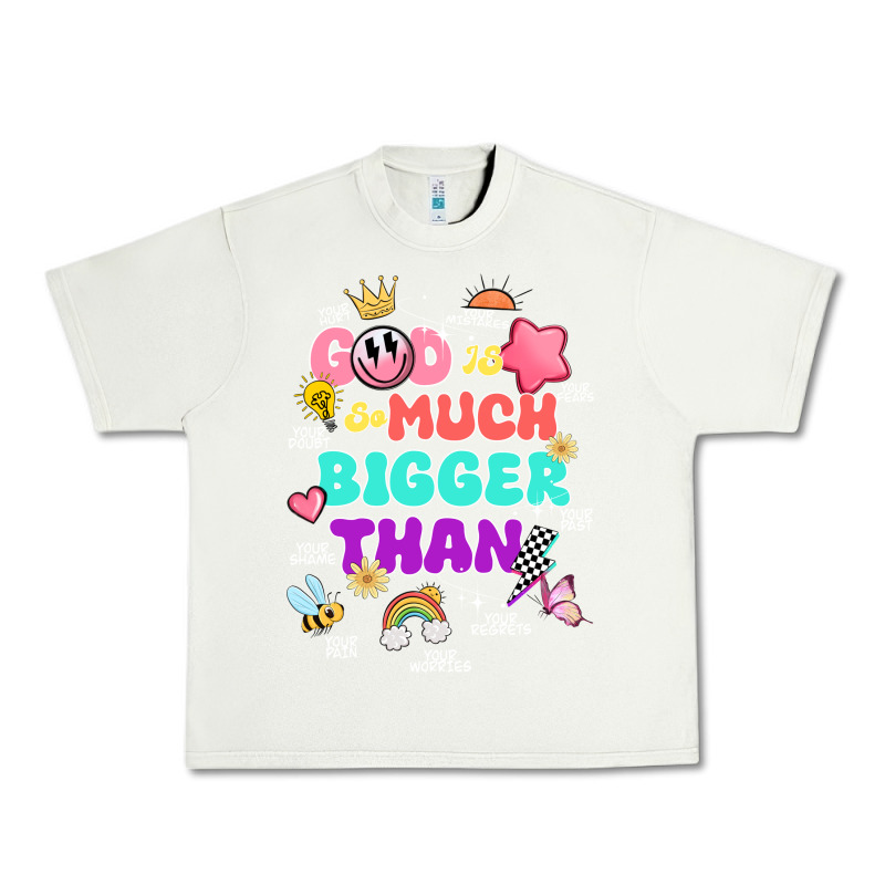 God Is Bigger Design Urban Heavy Tee by JahusDesignShop | Teevron