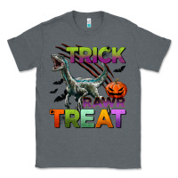 Charcoal Heather trick rawr treat Classic Tee - BundleAndBundleShop