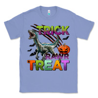 Colony Blue trick rawr treat Classic Tee - BundleAndBundleShop