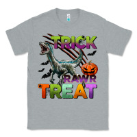 Heather Grey trick rawr treat Classic Tee - BundleAndBundleShop
