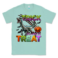 Seafoam trick rawr treat Classic Tee - BundleAndBundleShop