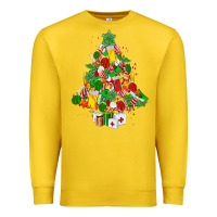 Lemon nurse christmas tree Premium Sweatshirt - MaliasSmallBusiness