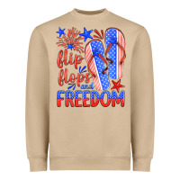 Mushroom flip flops and freedom Heavyweight Sweatshirt - HRA Design Shop