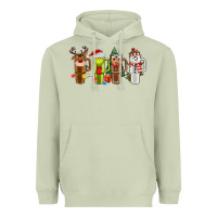 Matcha obsessive cup disorder christmas Heavyweight Hoodie - MaliasSmallBusiness