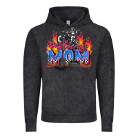 Vintage Black motocross mom Vintage Hoodie - Zillion Design Studio