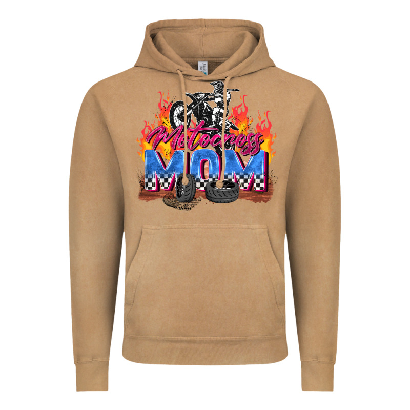 Motocross Mom Vintage Hoodie by Zillion Design Studio | Teevron