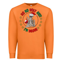 Carrot ho ho holly shit skeleton santa Premium Sweatshirt - MaliasSmallBusiness