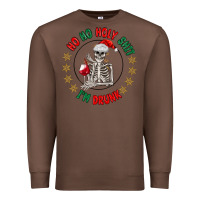 Chestnut ho ho holly shit skeleton santa Premium Sweatshirt - MaliasSmallBusiness