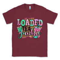 Burgundy loaded tea junkie Classic Tee - Jasminsmagicworld