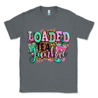 Charcoal Heather loaded tea junkie Classic Tee - Jasminsmagicworld