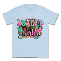 Dusty Blue loaded tea junkie Classic Tee - Jasminsmagicworld