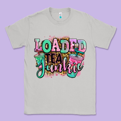 Loaded Tea Junkie Classic Tee Designed By Jasminsmagicworld