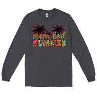 Smoke mom bod summer with palms Long Sleeve Tee - Artiststas