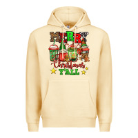 Pina Colada merry Christmas y'all gnome coffee Premium Hoodie - Jasminsmagicworld
