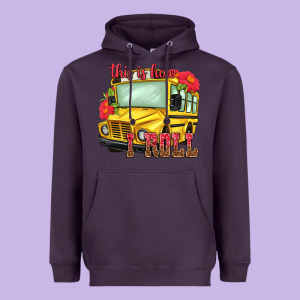 This Is How I Roll Heavyweight Hoodie Designed By Nancycooperartshop