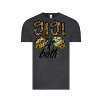 Vintage Black gigi of both Vintage Tee - CowhideDigitalArt