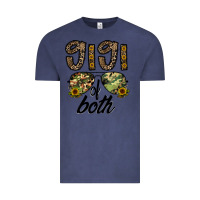 Vintage Denim gigi of both Vintage Tee - CowhideDigitalArt