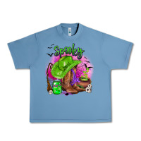 Pebble Blue spooky cowgirl  halloween Urban Heavy Tee - AdoDesignShop