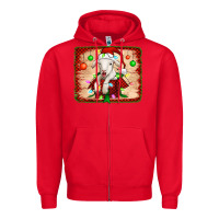 Christmas Lamb Zipper Hoodie | Teevron