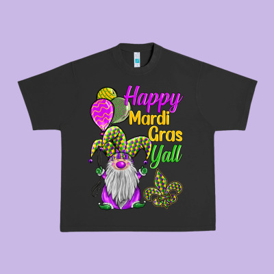 Happy Mardi Gras Y'all Urban Heavy Tee Designed By Barkaloodesign