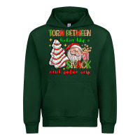 Forest Green torn between lookin' like a snack and eatin' one Urban Hoodie - texasbilliewilder
