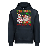 Navy torn between lookin' like a snack and eatin' one Urban Hoodie - texasbilliewilder