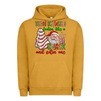 Pigment Peanut Butter torn between lookin' like a snack and eatin' one Urban Hoodie - texasbilliewilder