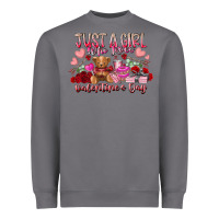 Storm just  girl who loves valentines day Heavyweight Sweatshirt - RacoonDesign