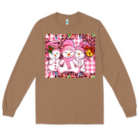 Toasted Coconut pink snowgirls Long Sleeve Tee - AdoDesignShop