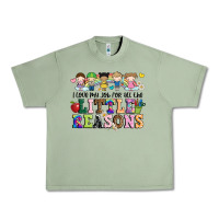 Oil Green i love my job for all the little reasons Urban Heavy Tee - JahusDesignShop