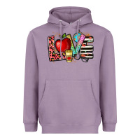 Lavender love teacher Heavyweight Hoodie - NancyCooperArtShop
