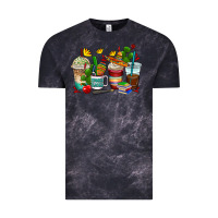Cloud Black spanish teacher coffee cups Vintage Tee - AdoDesignShop