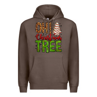 Coffee oh Christmas tree cake Premium Hoodie - Jasminsmagicworld