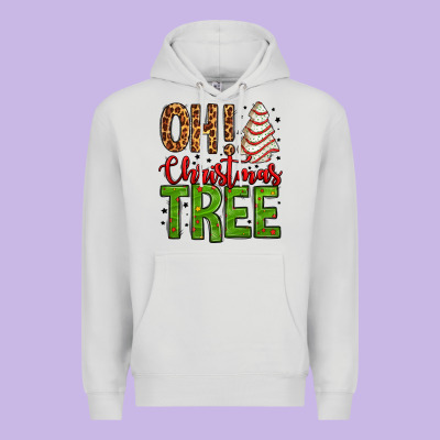 Oh Christmas Tree Cake Premium Hoodie Designed By Jasminsmagicworld