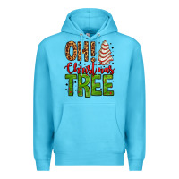 Ocean Blue oh Christmas tree cake Premium Hoodie - Jasminsmagicworld