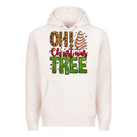 Pale Pink oh Christmas tree cake Premium Hoodie - Jasminsmagicworld