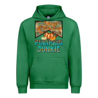 Emerald Pumpkin junkie Urban Hoodie - NancyCooperArtShop