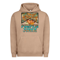 Pigment Burro Pumpkin junkie Urban Hoodie - NancyCooperArtShop