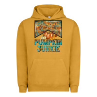 Pigment Peanut Butter Pumpkin junkie Urban Hoodie - NancyCooperArtShop