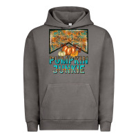 Pigment Tornado Pumpkin junkie Urban Hoodie - NancyCooperArtShop
