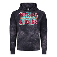 Cloud Black naynay like a mom Vintage Hoodie - Zillion Design Studio