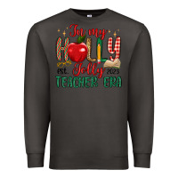 Smoke in my holly jolly teacher era Premium Sweatshirt - MaliasSmallBusiness