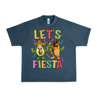 Midnight Navy let's fiesta taco Urban Heavy Tee - JahusDesignShop