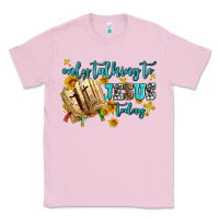 Bubblegum Pink only talking to jesus today Classic Tee - AdoDesignShop